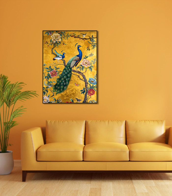 Royal Peacock Elegance