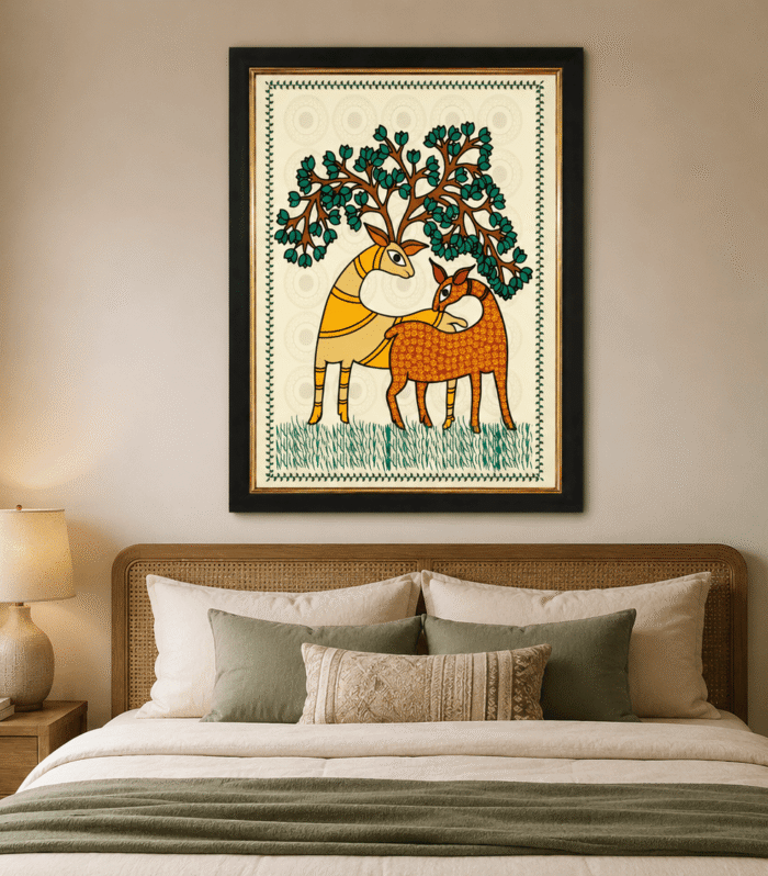Folk Art Wall Painting