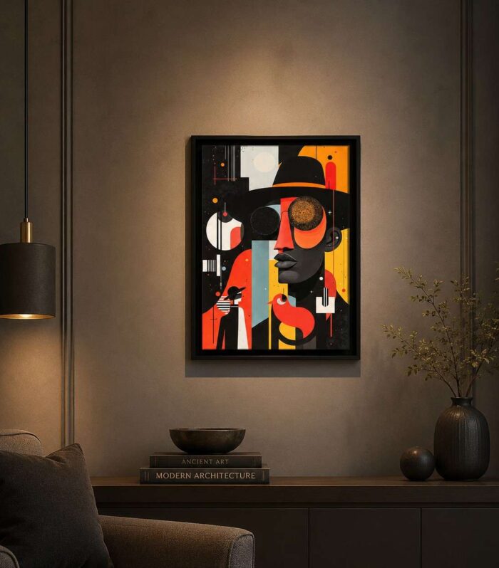 Abstract Modern Wall Art | Premium Framed Wall Decor | Fraemie