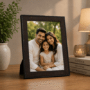 Rustic Dark Wood Photo Frame – Premium Wall & Table Display Frame