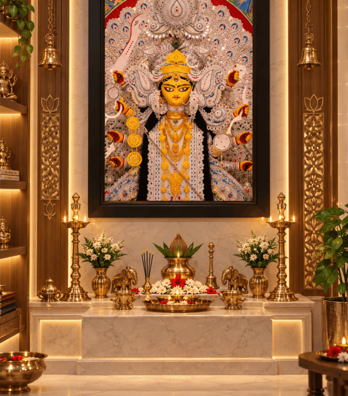 Bengali Durga Artwork