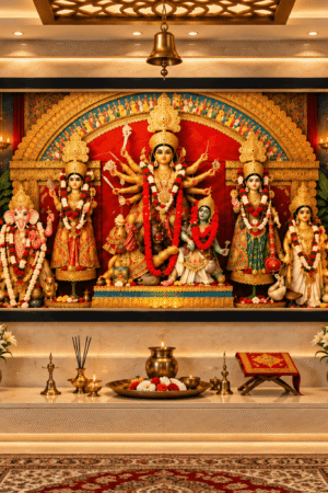 Durga Puja Family Wall Art