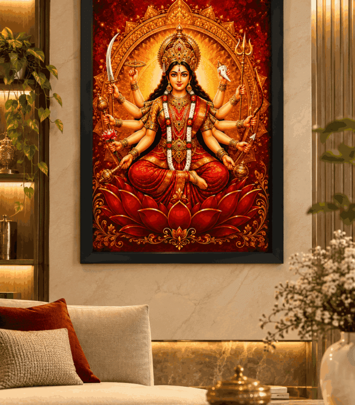 Goddess Durga Wall Art
