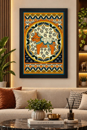 Madhubani Elephant Art