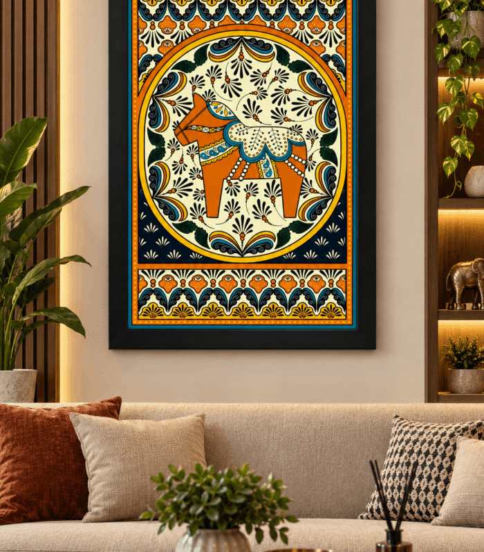 Madhubani Elephant Art