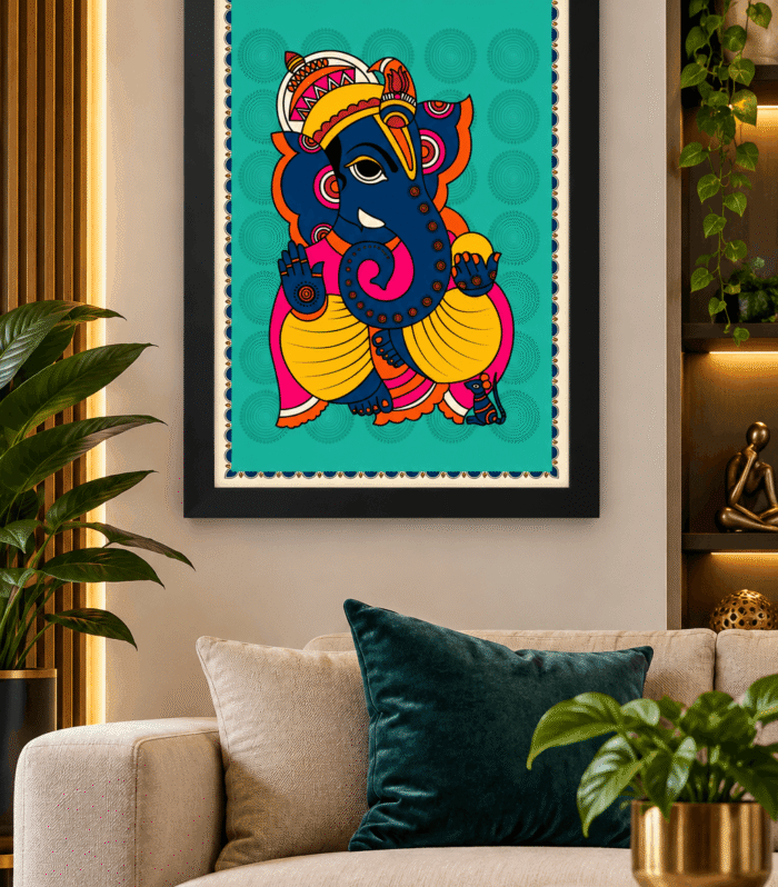 Madhubani Ganesha Art