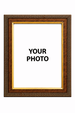 Ornate Bronze Photo Frame